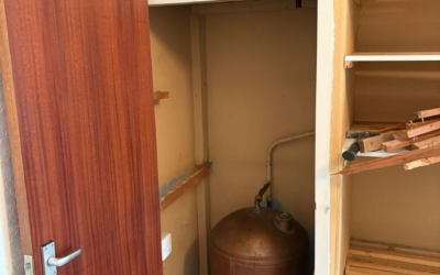Old cylinder boiler out and in with a new Worcester Boiler in Borth